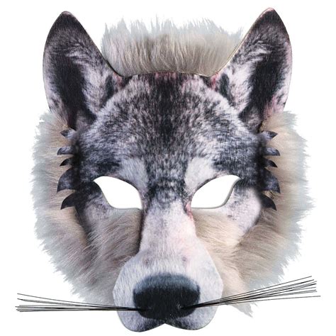 wolf face mask.